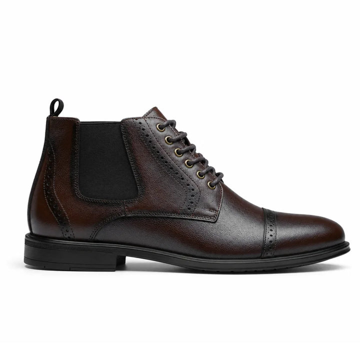 Men's Flora Leather Lace Up Boots