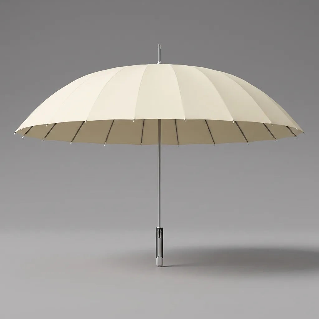 Men's Beige Northrop Long Handle Umbrella