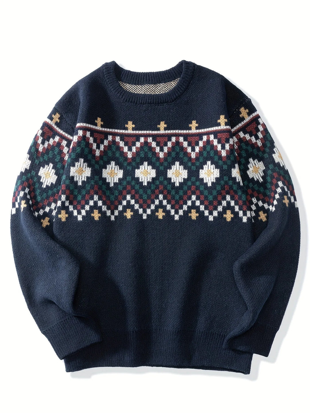 Men's Soft Knit Sweater Navy 1.jpg
