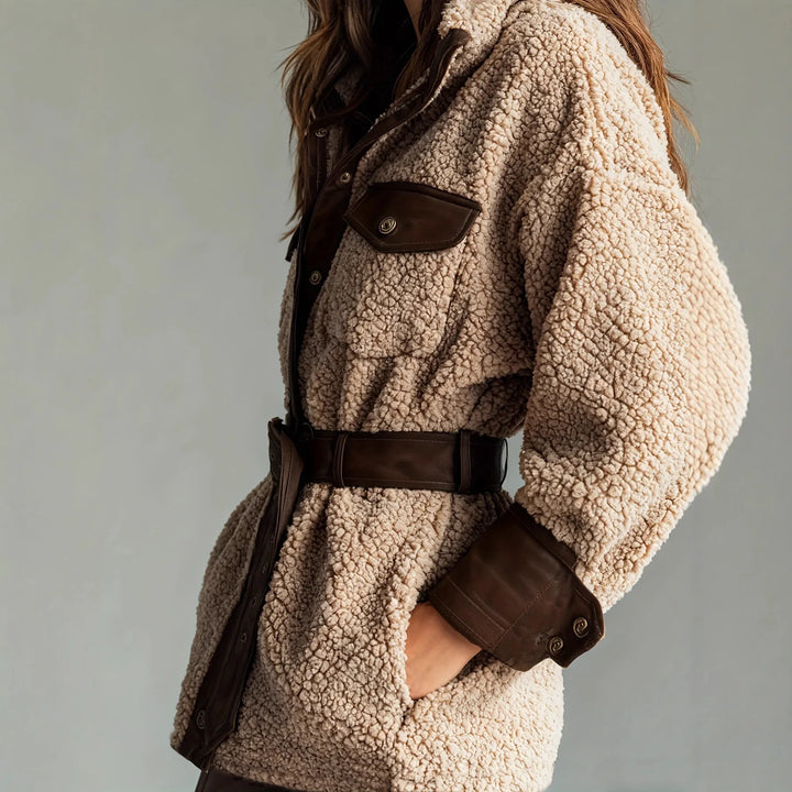 Women's Remy | Women's Belted Teddy Jacket