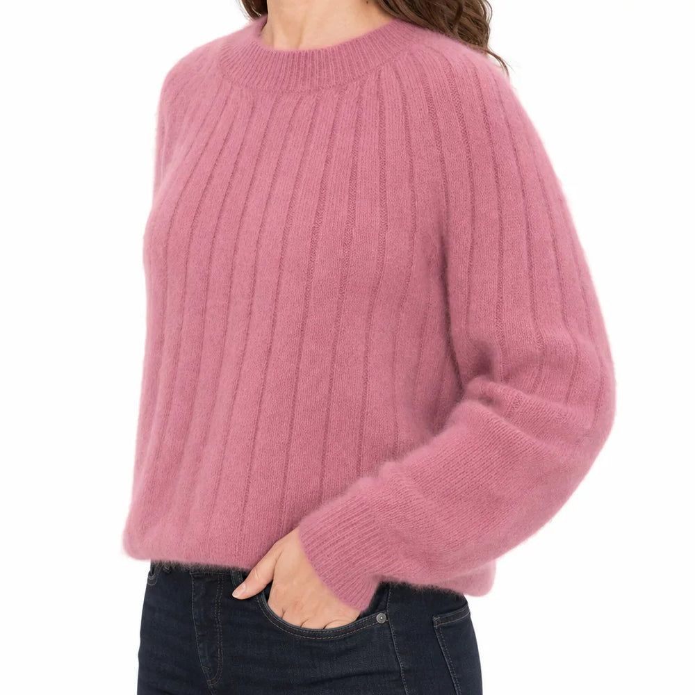 Women's Pink Hollister Cable Knit Sweater