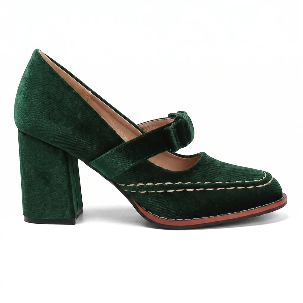 Women's Emilia Bow Heeled Pumps