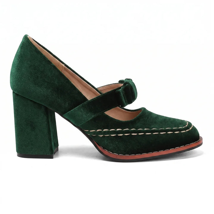 Women's Emilia Bow Heeled Pumps