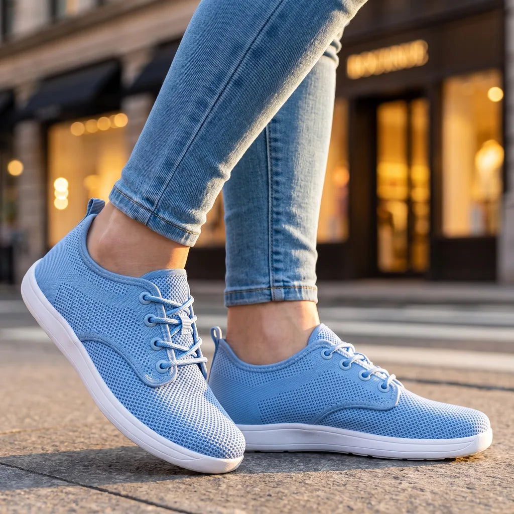 Rosemary Barefoot Sneakers - Color:Blue;Size:36