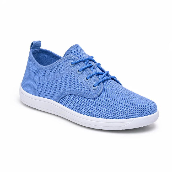 Women's Blue Egerton Wide Fit Sneakers