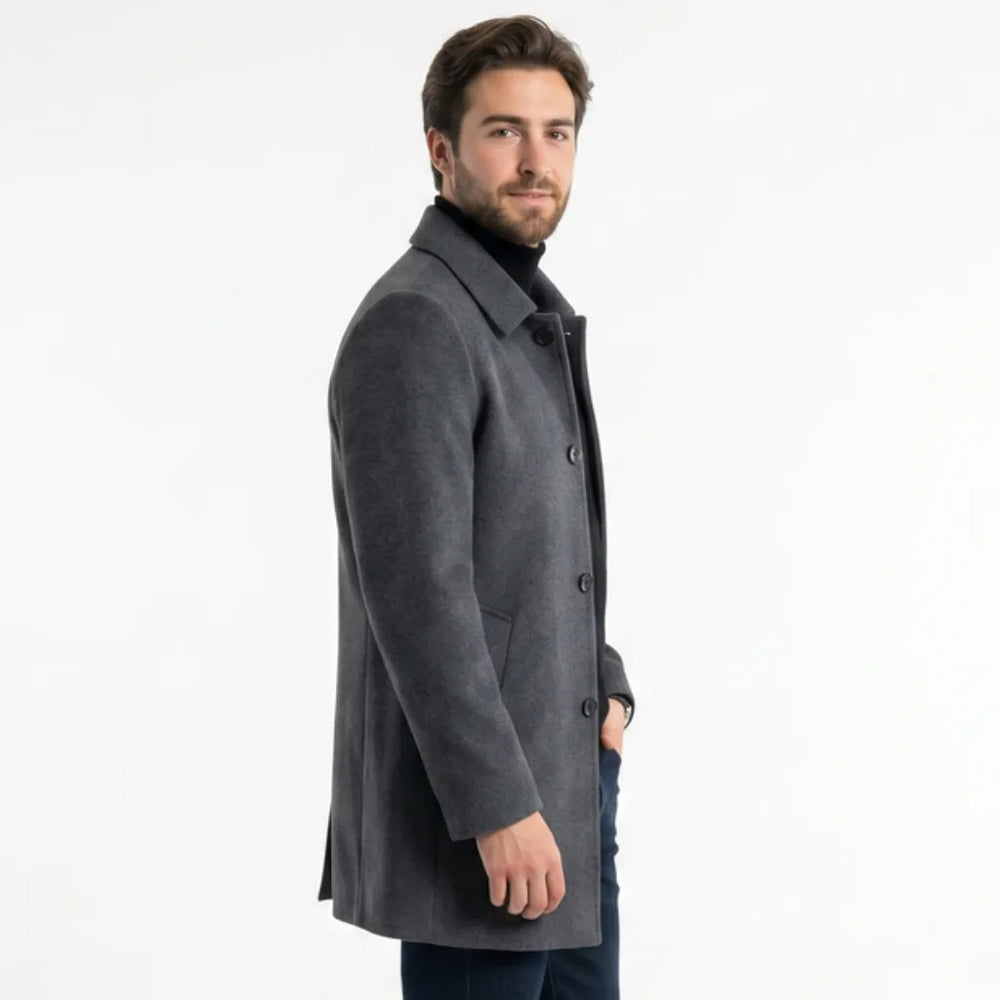 Men's Rosalind Lapel Overcoat