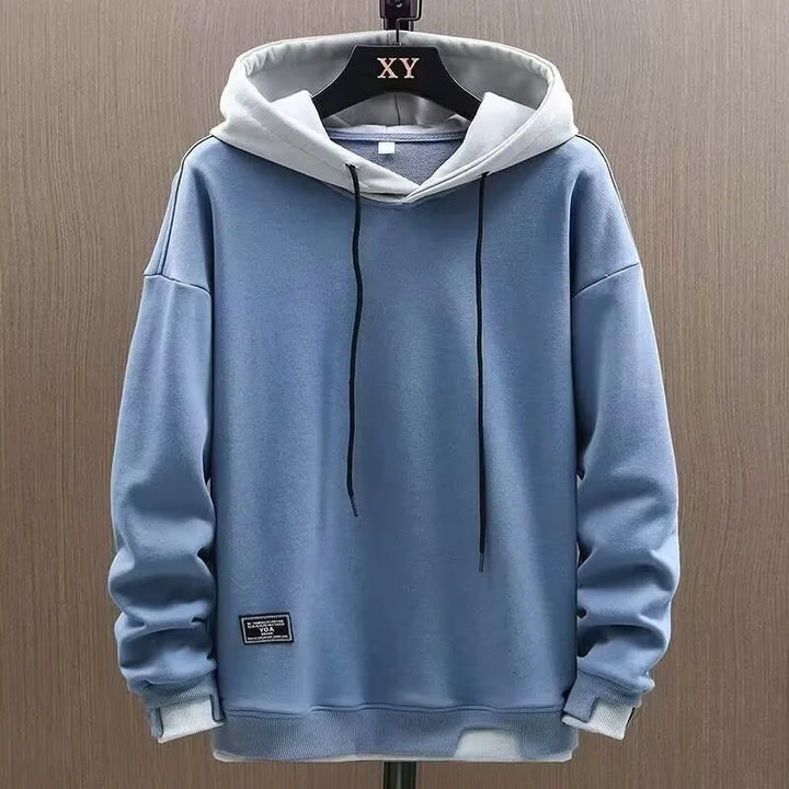 Roy | Men's Hoodie - Color:Blue;Size:S