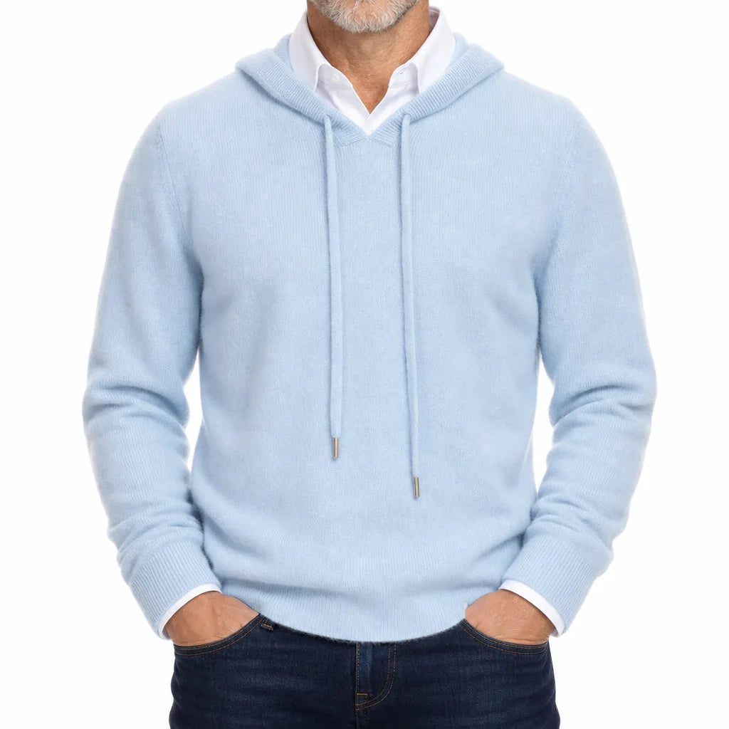 Russell Fleece Hoodie - Color:Blue;Size:XS