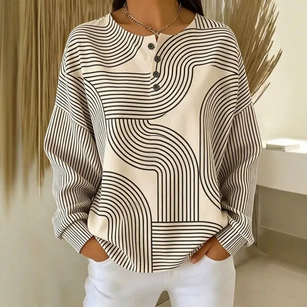 Sadie | Women's Fall Maple Sweater  - Artistic