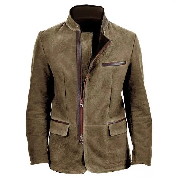 Sami | Men's Waterproof Raincoat for All Weather  - Color:Brown;Size:XS