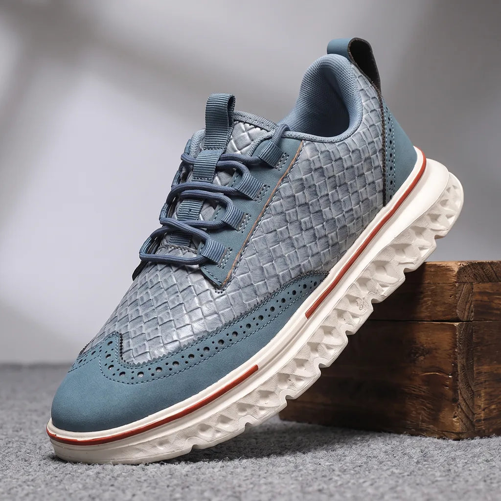 Samson Orthopedic Sneakers - Color:Blue;Size:39