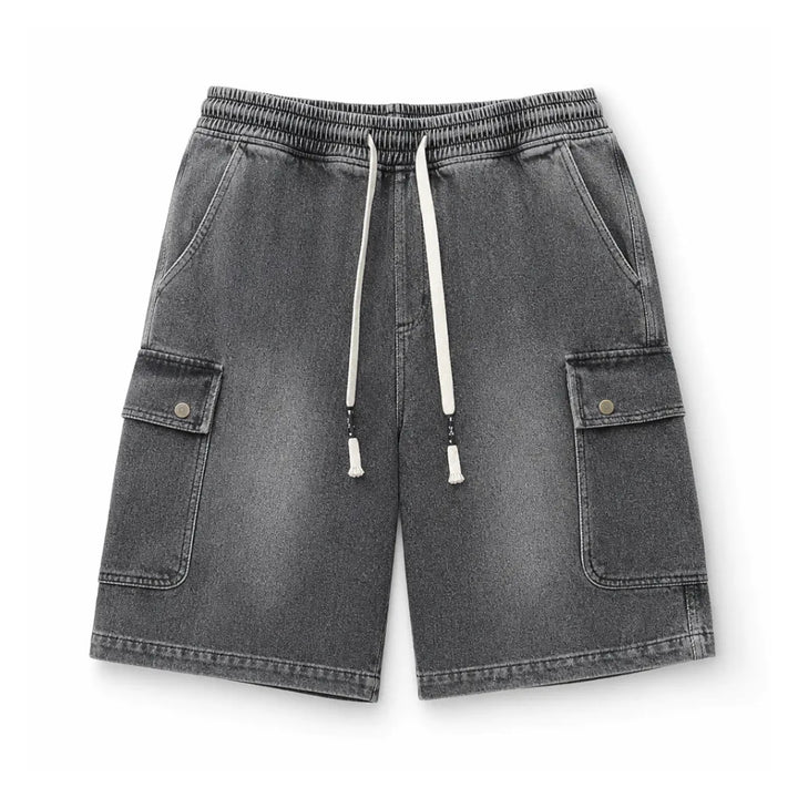 Samuel Cotton Cargo Shorts - Color:Black;Size:S
