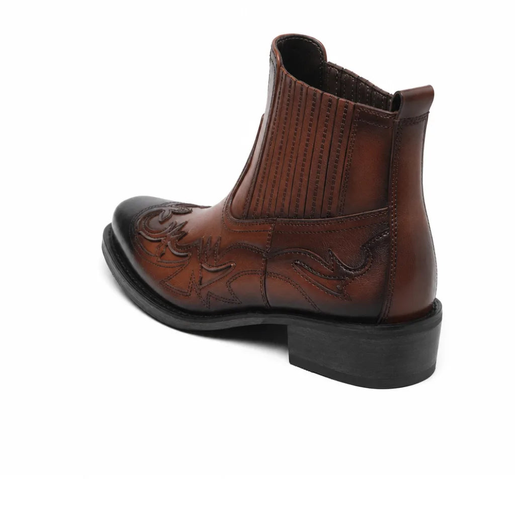 Men's Scarlett Western Combat Boots