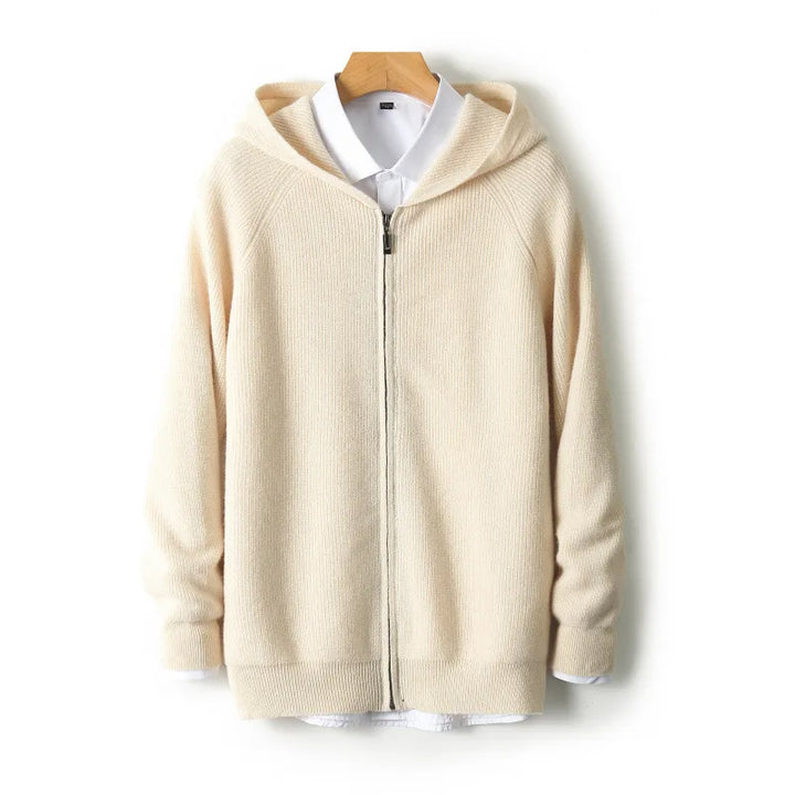 Men's Sebastian | Cashmere Hooded Cardigan
