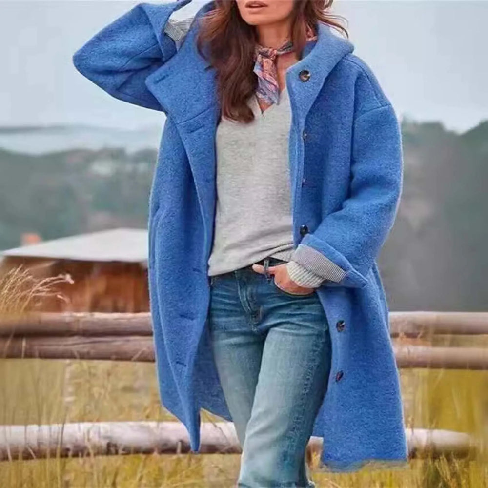 Selby | Women's Trench Coat - Color:Blue;Size:XS
