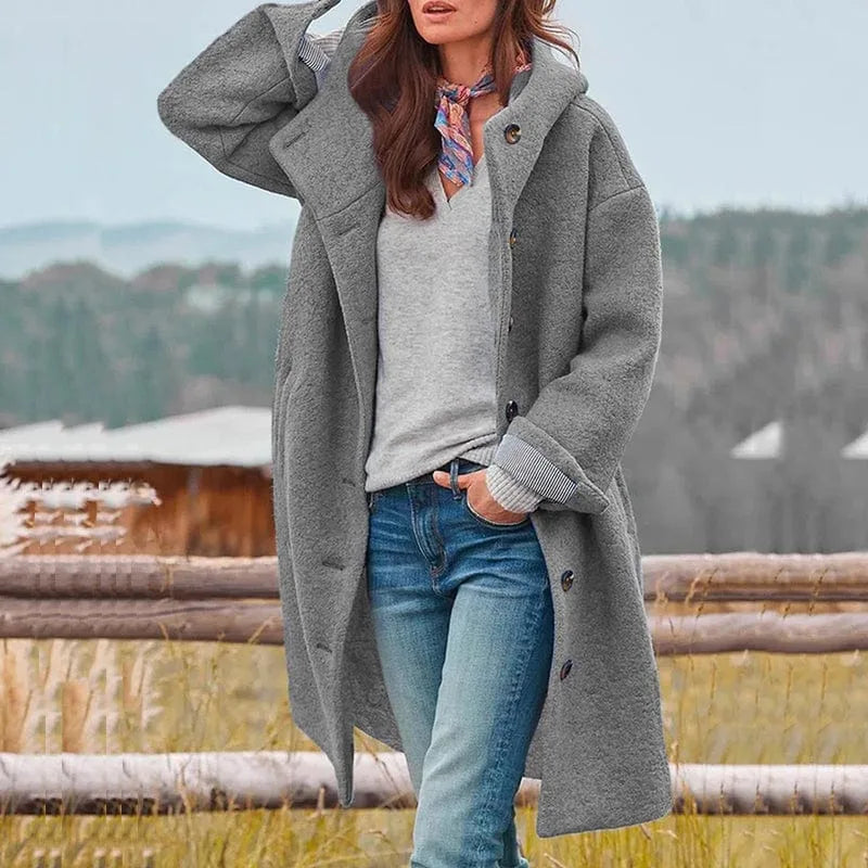 Selby | Women's Trench Coat - Color:Grey;Size:XS