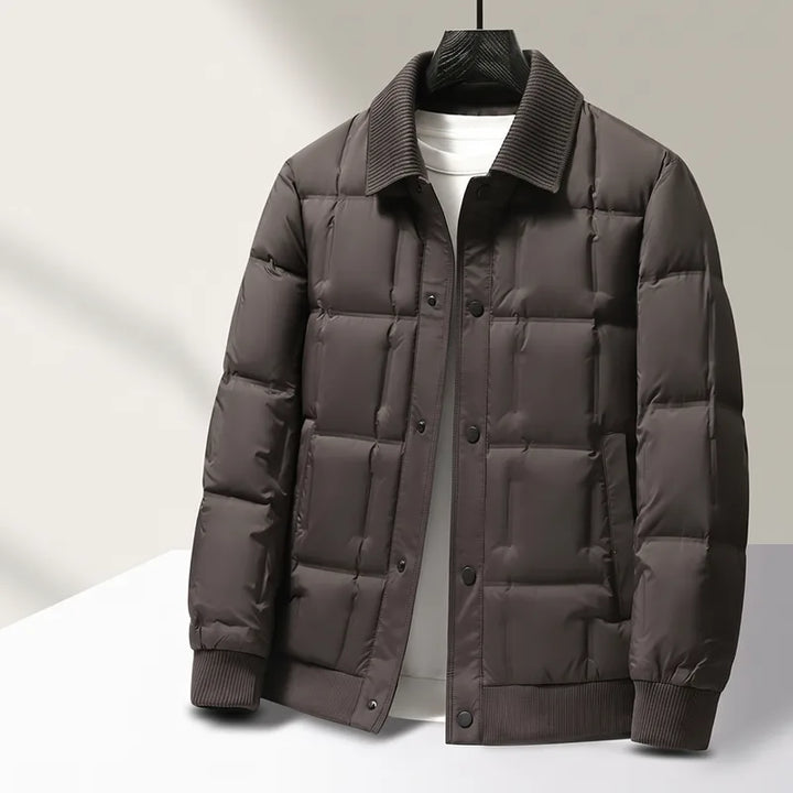 Shackleton | Men's Puffer Jacket - Brown