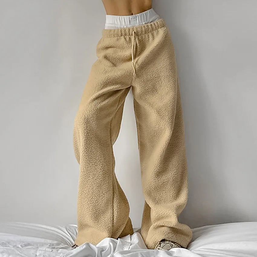 Women's Sienna | Women Soft Wide Leg Fleece Sweatpants