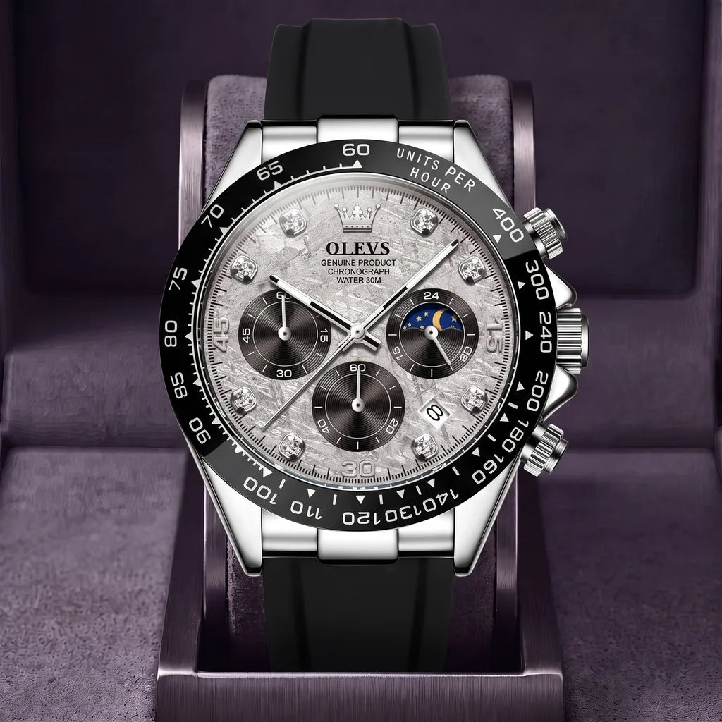 Sinclair | Mens Chronograph Watch - Color:Black/Gray