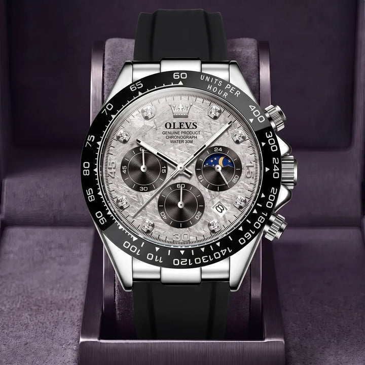 Sinclair | Mens Chronograph Watch - Color:Black/Gray