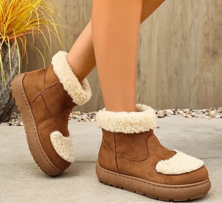 Stephanie | Women's Orthopedic Winter Boots - Color:Coffee;Size:36