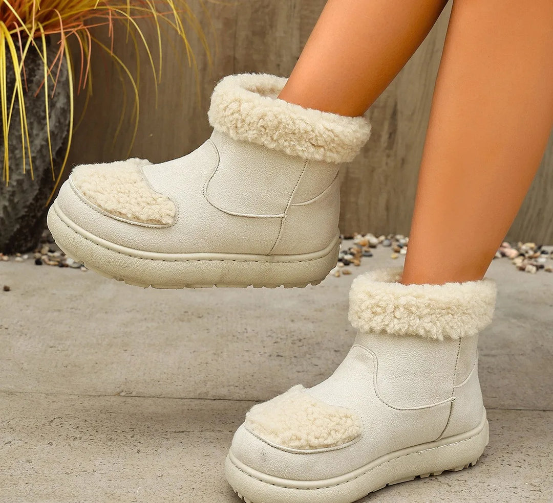 Stephanie | Women's Orthopedic Winter Boots - Color:White;Size:36