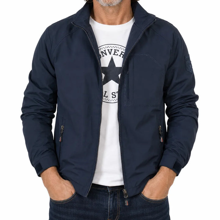 Tate | Water Proof Fall Jacket - Color:Blue;Size:S
