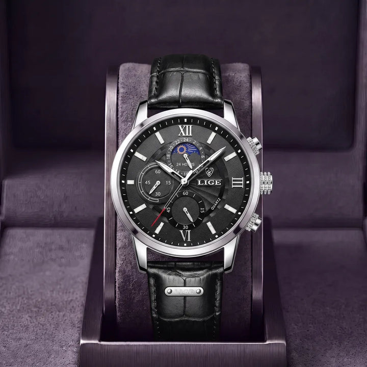 Thatcher | Vintage Watch - Color:Silver Black