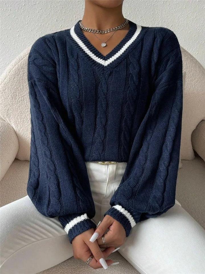 Women's Thea | Women's Cable Knit Sweater