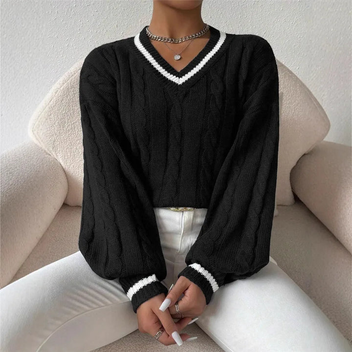 Women's Thea | Women's Cable Knit Sweater