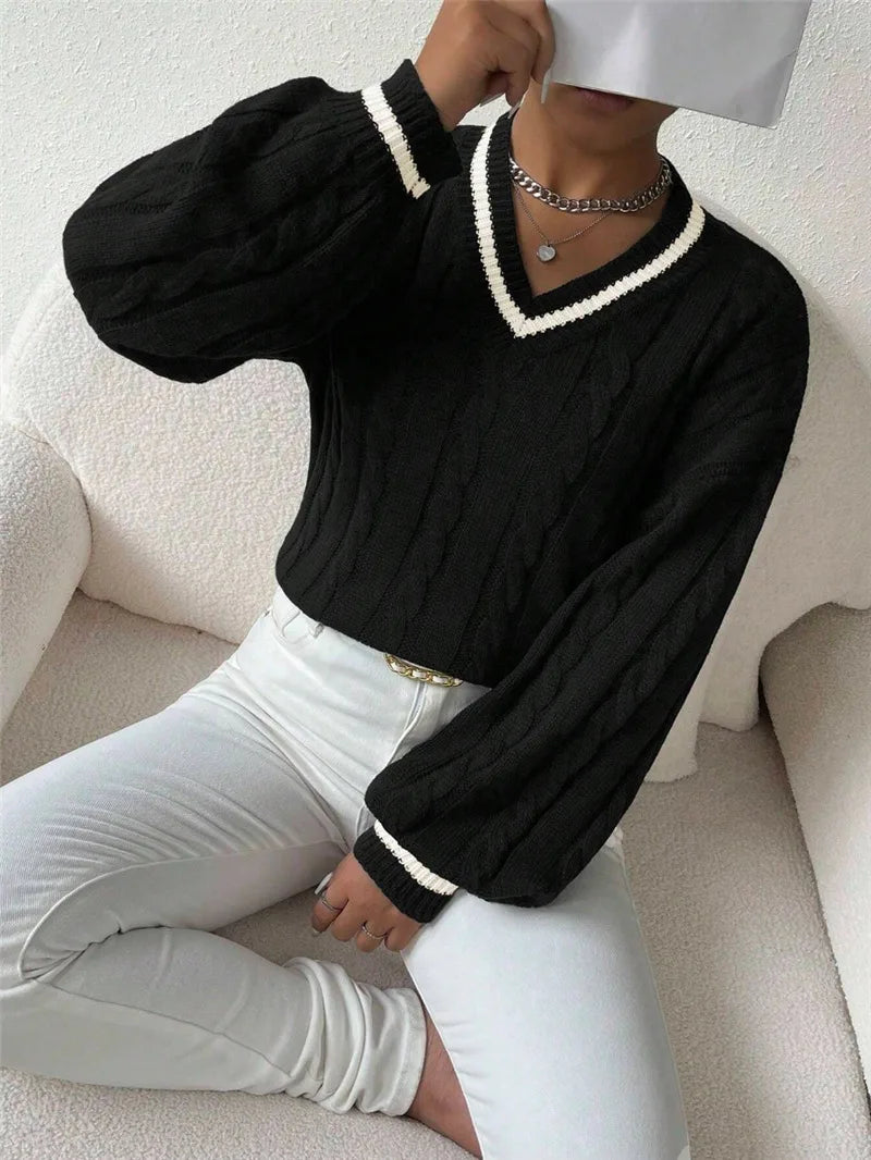 Women's Thea | Women's Cable Knit Sweater