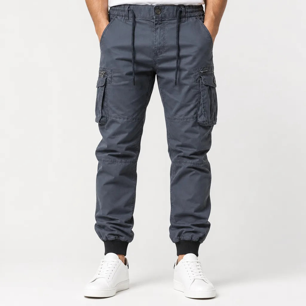 Thurstan | Men's Fall Cargo Pants  - Color:Gray;Size:28