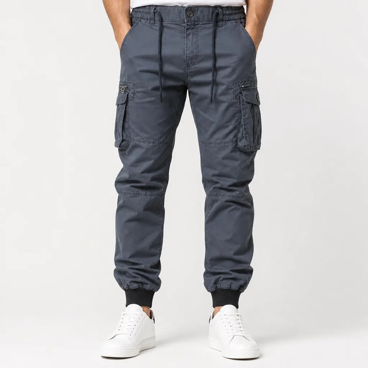 Thurstan | Men's Fall Cargo Pants  - Color:Gray;Size:28