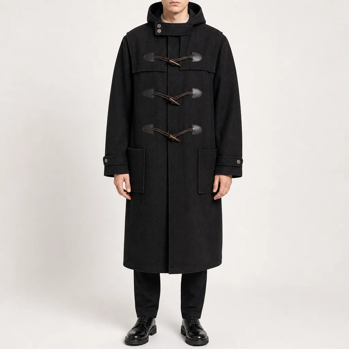 Whitman Duffle Coat - Color:Black;Size:S