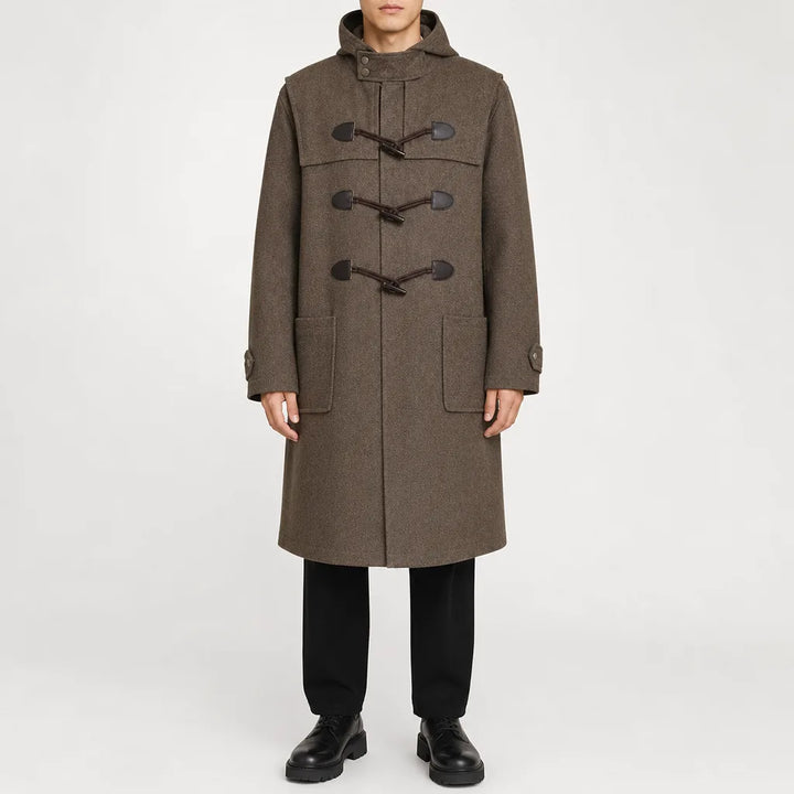 Whitman Duffle Coat - Color:Brown;Size:S