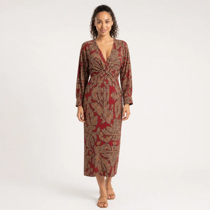 Women's Whitney Printed Midi Dress