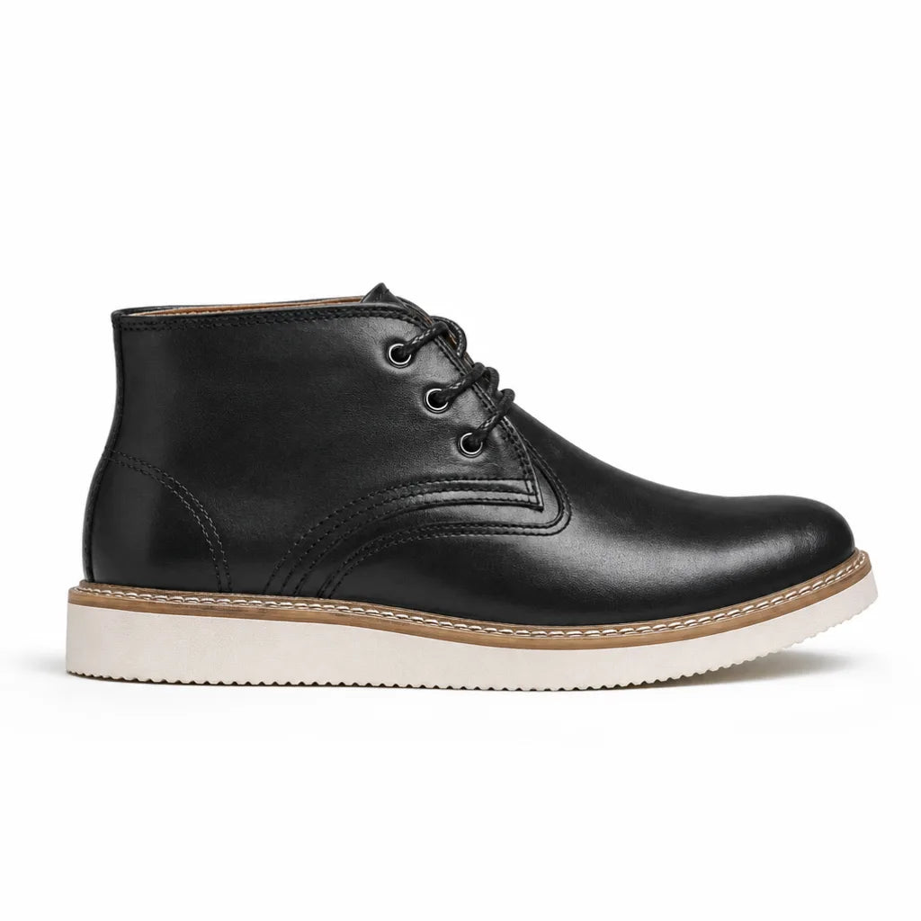 Men's Wickham Leather Lace-Up Boots