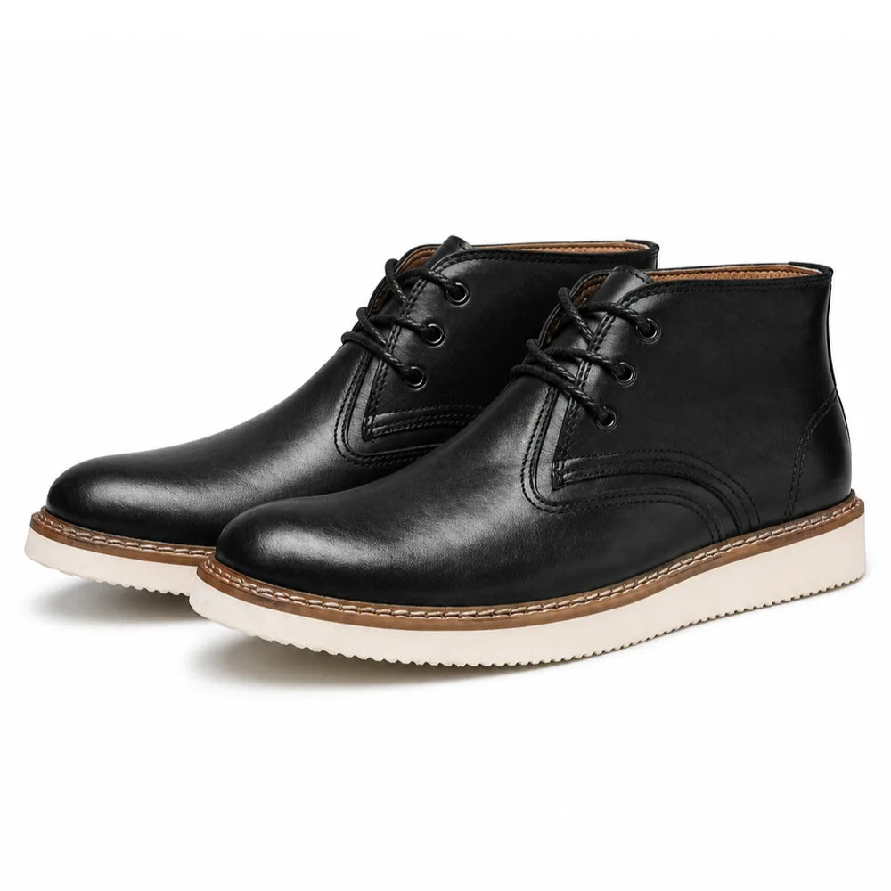 Men's Wickham Leather Lace-Up Boots