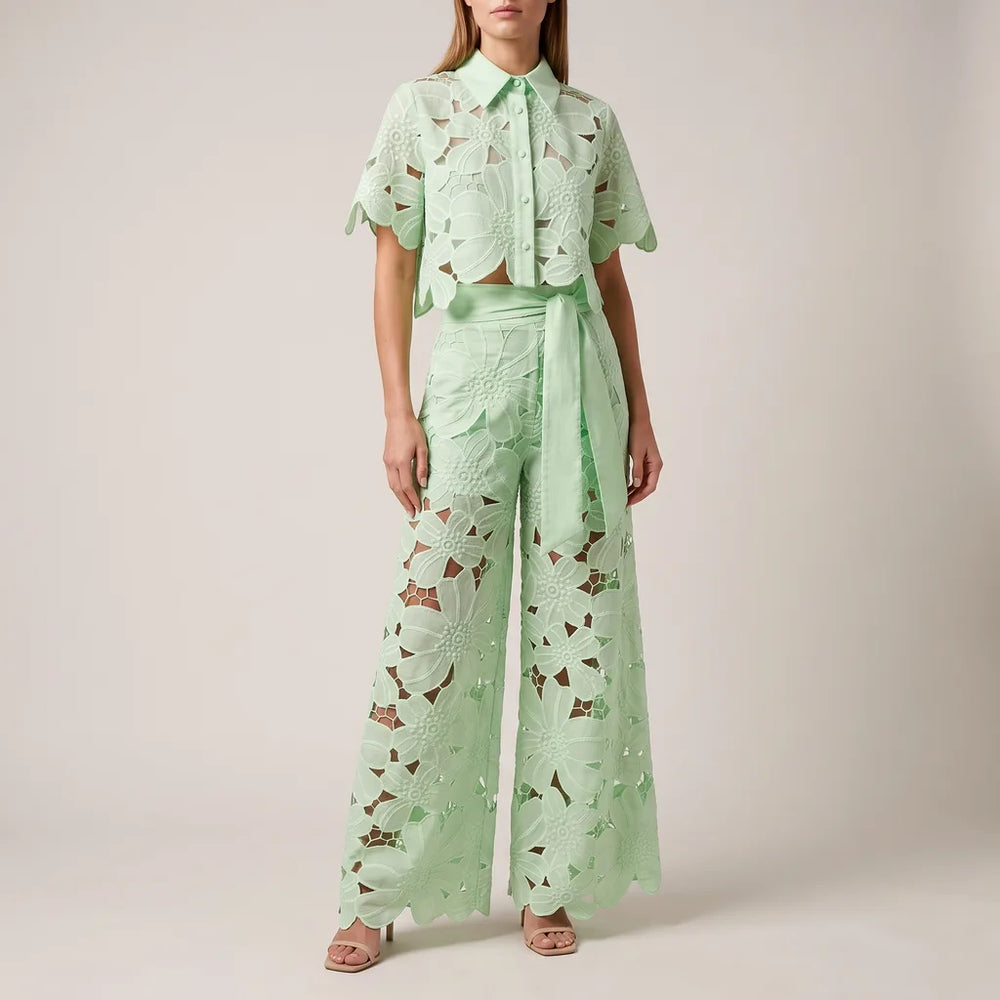 Wren Designer Set - Color:Green;Size:XXS