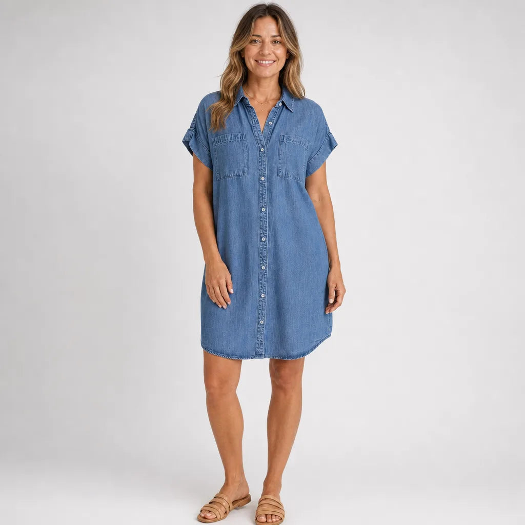 Women's Wycliffe Denim Shirt Dress