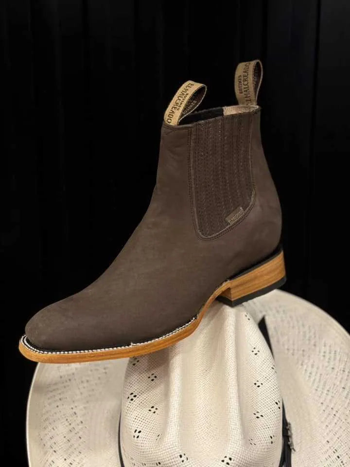 Wyoming | Men's Ranch Cowboy Boots - Color:Dark Brown;Size:38