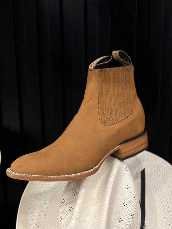 Wyoming | Men's Ranch Cowboy Boots - Color:Light Brown;Size:38