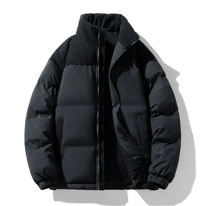 Wyoming | Men's Winter Puffer Jacket - Black