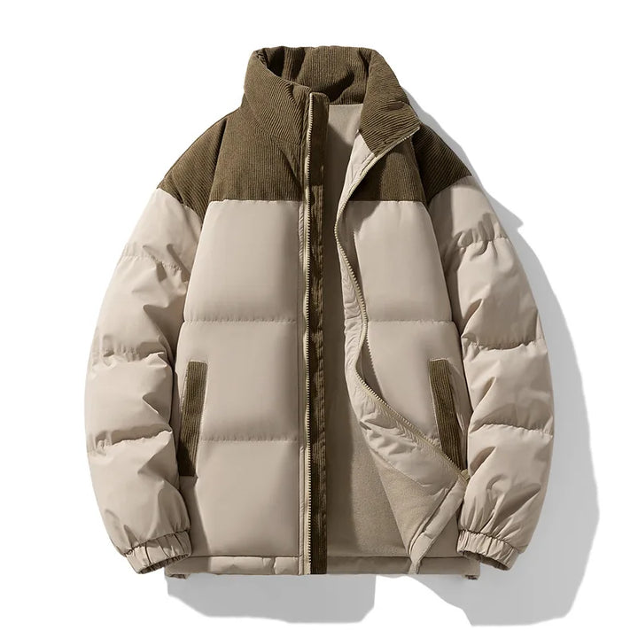 Wyoming | Men's Winter Puffer Jacket - Brown