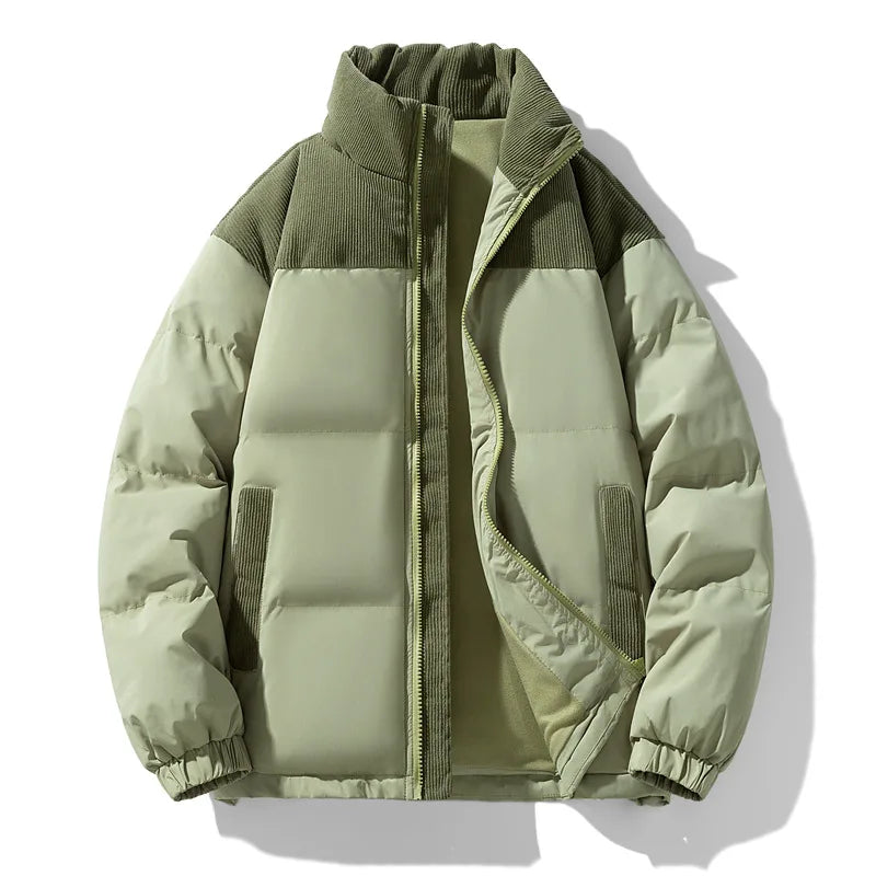 Wyoming | Men's Winter Puffer Jacket - Green