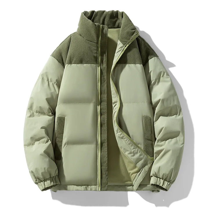 Wyoming | Men's Winter Puffer Jacket - Green