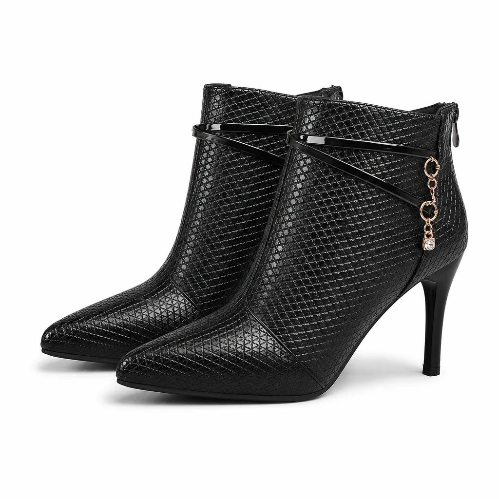 Xanthe | Women's Fall Stiletto Heels - Color:Black;Size:35